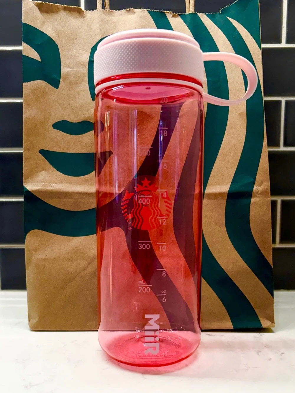 Starbucks - SUMMER 2026 PINK DRINK COLLECTION - PINK SIREN WATER BOTTLE